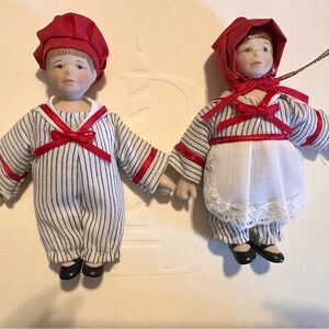 1984 Vintage Silvestri Faith Wick Toddler Doll Set
